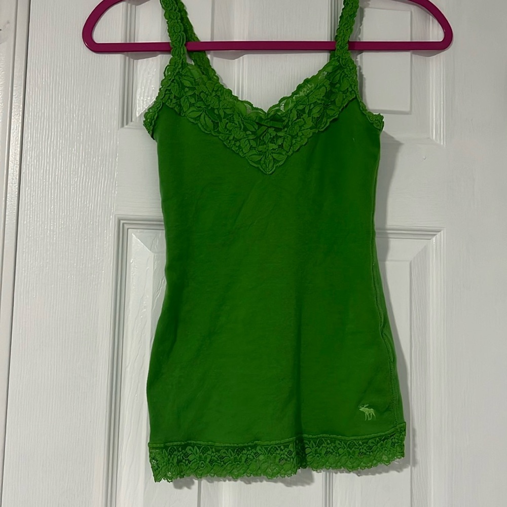Abercrombie & fitch lace tank top